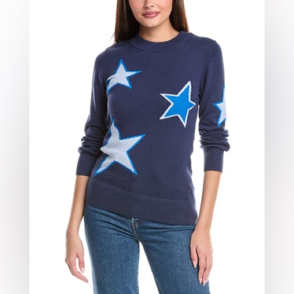 Wispr Sana Star Silk-blend Sweater